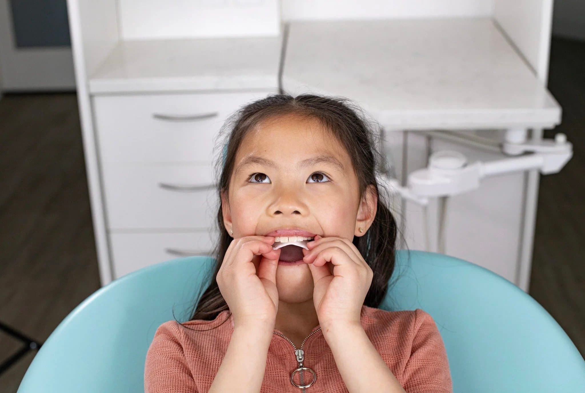 A child wearing the removable Invisalign Palatal Expander at Align Dental Surgery