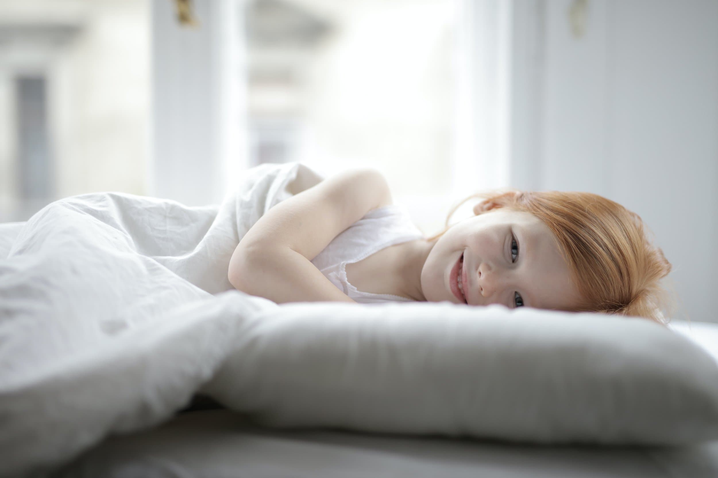 A child resting, illustrating how jaw development relates to breathing and sleep, at Align Dental Surgery